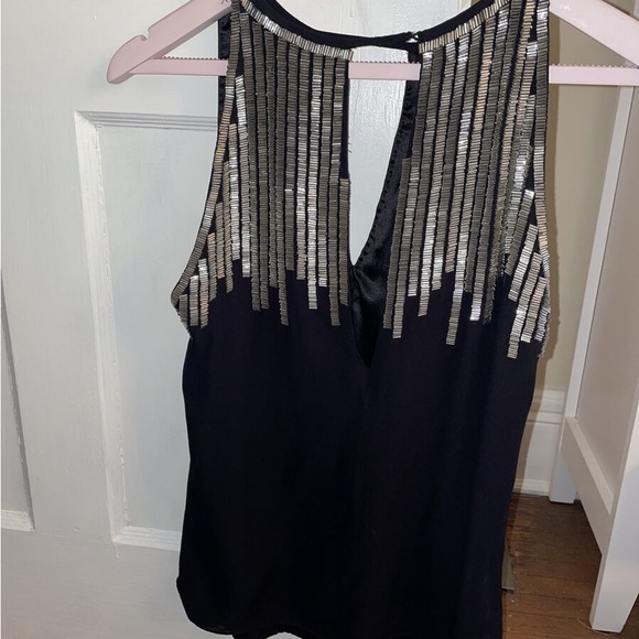 Parker - Black Beaded Top, Small, Beautiful! - Picture 7 of 8